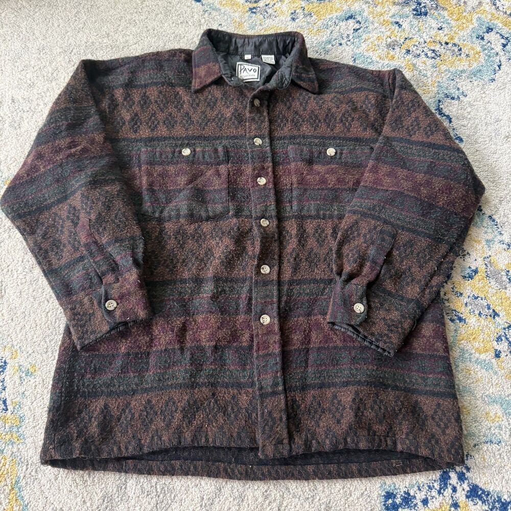 Vintage Pavo Button Up Sweater